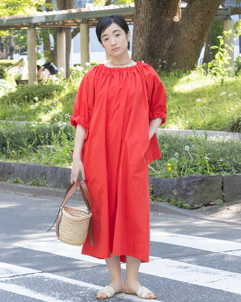 画像をギャラリービューアに読み込む, 小柄ワンピース/低身長ワンピース/コットンワンピース/低身長シャツワンピース/4wayワンピース