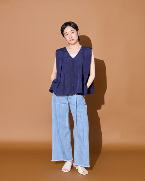 画像をギャラリービューアに読み込む, 低身長用シャツ/小柄用/低身長/ブラウス/低身長ブランド/小柄ブランド/フリルシャツ/フリルブラウス/パフスリーブブラウス/小柄シャツ