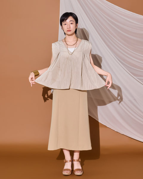 画像をギャラリービューアに読み込む, 低身長用シャツ/小柄用/低身長/ブラウス/低身長ブランド/小柄ブランド/フリルシャツ/フリルブラウス/パフスリーブブラウス/小柄シャツ