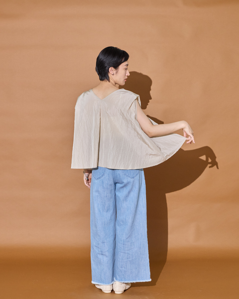 画像をギャラリービューアに読み込む, 低身長用パンツ/小柄用/低身長/小柄セットセットアップ/デニム/低身長ブランド/小柄ブランド/デニムパンツ/小柄デニム/小柄パンツ/デザインパンツ/韓国/デニムセットアップ/フリンジデニム/フリンジ