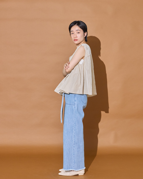 画像をギャラリービューアに読み込む, 低身長用シャツ/小柄用/低身長/ブラウス/低身長ブランド/小柄ブランド/フリルシャツ/フリルブラウス/パフスリーブブラウス/小柄シャツ