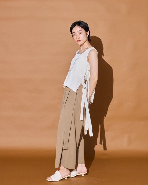 画像をギャラリービューアに読み込む, 低身長用ニットベスト/小柄用/低身長/ニットベスト/低身長ブランド/小柄ブランド/小柄TOPS