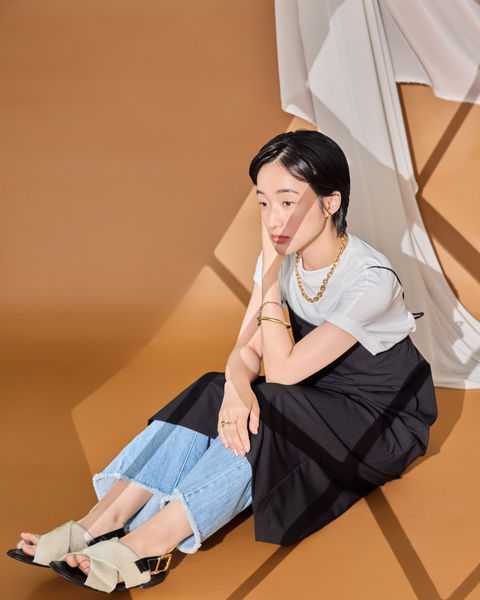 画像をギャラリービューアに読み込む, 低身長ワンピース/低身長用/小柄ワンピース/小柄用/147㎝/SSサイス/XSサイズ/ワンピース/キャミワンピース/低身長用キャミワンピース/Tシャツセット/2WAY/フレンチスリーブT シャツ