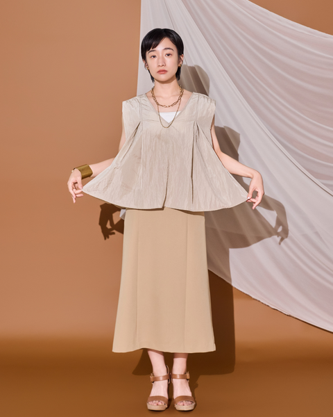 画像をギャラリービューアに読み込む, 低身長ワンピース/低身長用/小柄ワンピース/小柄用/147㎝/SSサイス/XSサイズ/ワンピース/キャミワンピース/低身長用キャミワンピース/Tシャツセット/2WAY/フレンチスリーブT シャツ