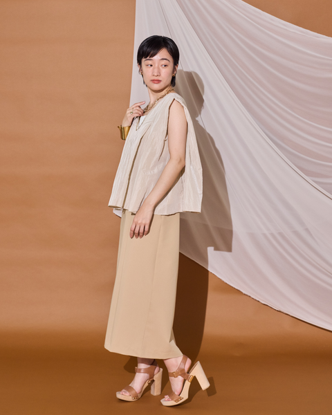 画像をギャラリービューアに読み込む, 低身長ワンピース/低身長用/小柄ワンピース/小柄用/147㎝/SSサイス/XSサイズ/ワンピース/キャミワンピース/低身長用キャミワンピース/Tシャツセット/2WAY/フレンチスリーブT シャツ