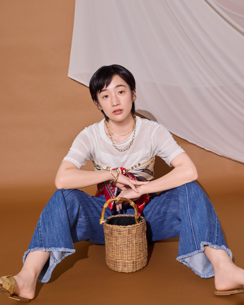 画像をギャラリービューアに読み込む, 低身長用パンツ/小柄用/低身長/小柄セットセットアップ/デニム/低身長ブランド/小柄ブランド/デニムパンツ/小柄デニム/小柄パンツ/デザインパンツ/韓国/デニムセットアップ/フリンジデニム/フリンジ