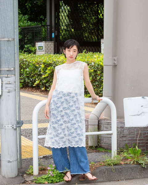 画像をギャラリービューアに読み込む, 低身長用パンツ/小柄用/低身長/小柄セットセットアップ/デニム/低身長ブランド/小柄ブランド/デニムパンツ/小柄デニム/小柄パンツ/デザインパンツ/韓国/デニムセットアップ/フリンジデニム/フリンジ