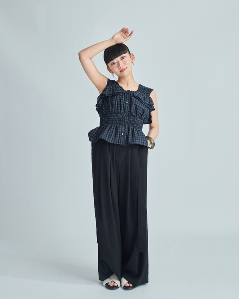 画像をギャラリービューアに読み込む, 低身長用シャツ/小柄用/低身長/シャツ/低身長ブランド/小柄ブランド/小柄TOPS/デザイントップス/3way