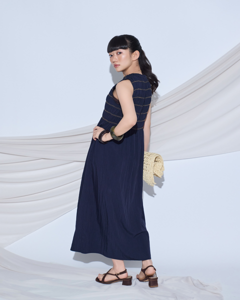 画像をギャラリービューアに読み込む, 小柄ワンピース/低身長ワンピース/ギャザーワンピース/シャーリングワンピース