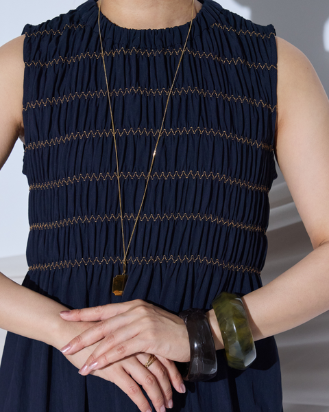 画像をギャラリービューアに読み込む, 小柄ワンピース/低身長ワンピース/ギャザーワンピース/シャーリングワンピース