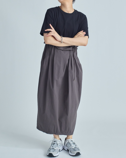 画像をギャラリービューアに読み込む, 小柄ワンピース/低身長ワンピース/異素材切替ワンピース/切替ワンピース/低身長ブランド/小柄用/低身長用ワンピース