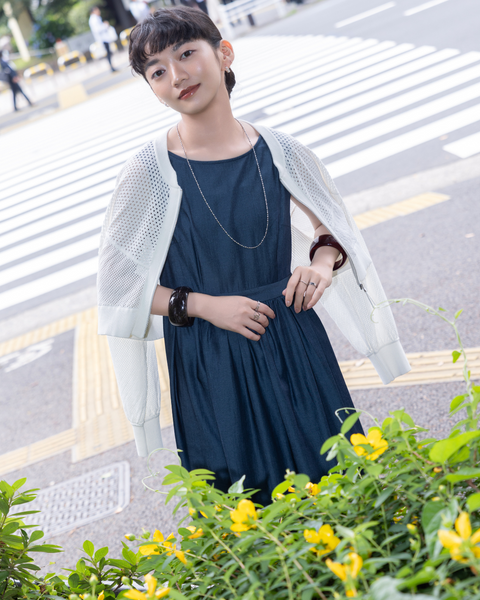 画像をギャラリービューアに読み込む, 小柄ワンピース/低身長ワンピース/低身長用ワンピース/ウエスト調整ワンピース/ウエスト自在