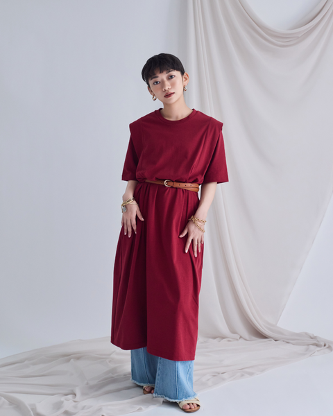 画像をギャラリービューアに読み込む, 小柄ワンピース/低身長ワンピース/カットソーワンピース/ワンピース/低身長ブランド