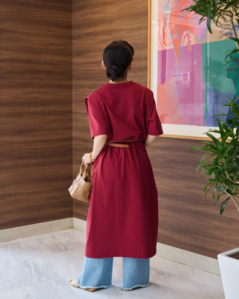 画像をギャラリービューアに読み込む, 小柄ワンピース/低身長ワンピース/カットソーワンピース/ワンピース/低身長ブランド