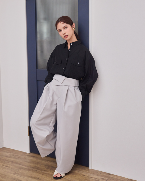 画像をギャラリービューアに読み込む, 小柄ブランド/低身長ブランド/低身長/小柄/小柄シャツ/シアーシャツ