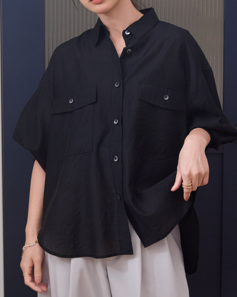 画像をギャラリービューアに読み込む, 小柄ブランド/低身長ブランド/低身長/小柄/小柄シャツ/シアーシャツ