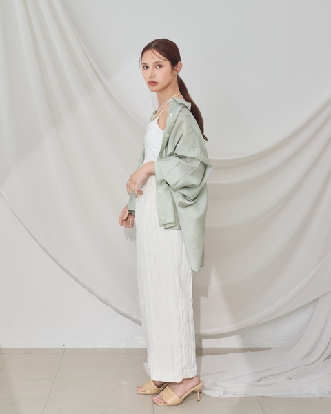 画像をギャラリービューアに読み込む, 小柄ブランド/低身長ブランド/低身長/小柄/小柄シャツ/シアーシャツ