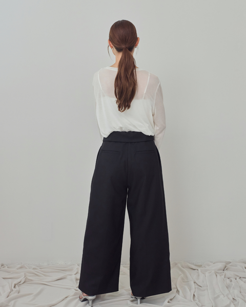 画像をギャラリービューアに読み込む, 低身長パンツ/低身長用ボトム/ボトム/2WAYパンツ/小柄用/XSサイズ/SSサイズ/147㎝/低身長ブランド/低身長ハイウエストパンツ/折り返しパンツ