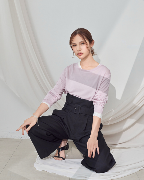 画像をギャラリービューアに読み込む, 低身長パンツ/低身長用ボトム/ボトム/2WAYパンツ/小柄用/XSサイズ/SSサイズ/147㎝/低身長ブランド/低身長ハイウエストパンツ/折り返しパンツ