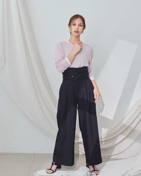 画像をギャラリービューアに読み込む, 低身長パンツ/低身長用ボトム/ボトム/2WAYパンツ/小柄用/XSサイズ/SSサイズ/147㎝/低身長ブランド/低身長ハイウエストパンツ/折り返しパンツ