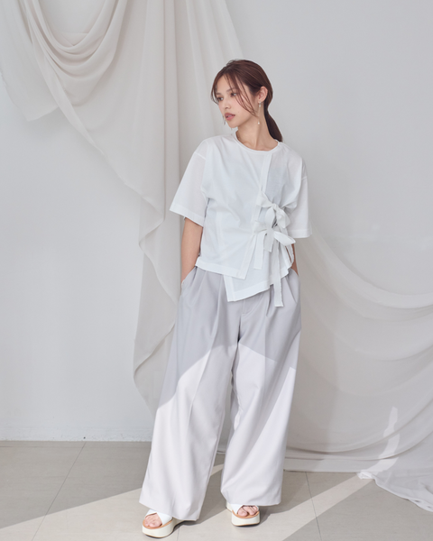 画像をギャラリービューアに読み込む, 低身長パンツ/低身長用ボトム/ボトム/2WAYパンツ/小柄用/XSサイズ/SSサイズ/147㎝/低身長ブランド/低身長ハイウエストパンツ/折り返しパンツ