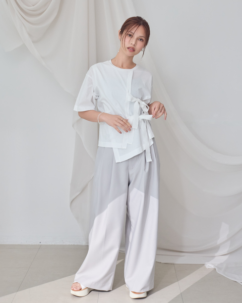 画像をギャラリービューアに読み込む, 低身長パンツ/低身長用ボトム/ボトム/2WAYパンツ/小柄用/XSサイズ/SSサイズ/147㎝/低身長ブランド/低身長ハイウエストパンツ/折り返しパンツ