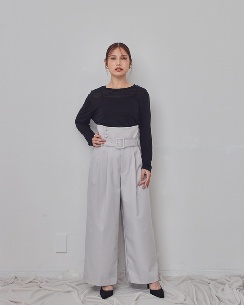 画像をギャラリービューアに読み込む, 低身長パンツ/低身長用ボトム/ボトム/2WAYパンツ/小柄用/XSサイズ/SSサイズ/147㎝/低身長ブランド/低身長ハイウエストパンツ/折り返しパンツ