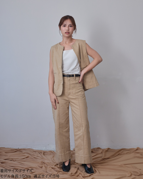 画像をギャラリービューアに読み込む, 低身長用トップス/小柄用/低身長/小柄セットセットアップ/デニム/低身長ブランド/小柄ブランド/ペプラムデニム/小柄デニム/小柄トップス/デザイントップス/韓国/デニムセットアップ/刺繍/ハート/ハート刺繍