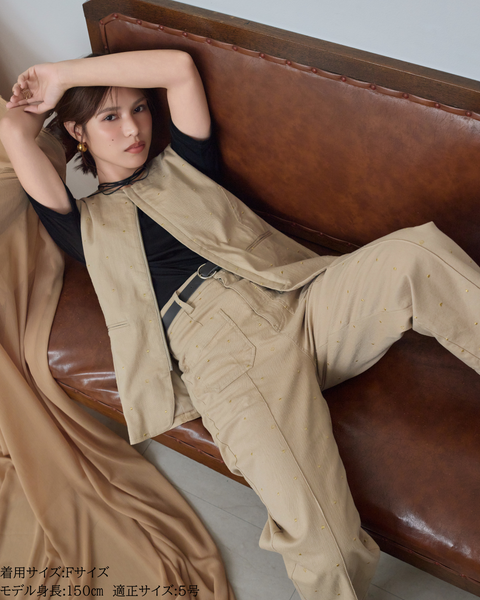 画像をギャラリービューアに読み込む, 低身長用トップス/小柄用/低身長/小柄セットセットアップ/デニム/低身長ブランド/小柄ブランド/ペプラムデニム/小柄デニム/小柄トップス/デザイントップス/韓国/デニムセットアップ/刺繍/ハート/ハート刺繍