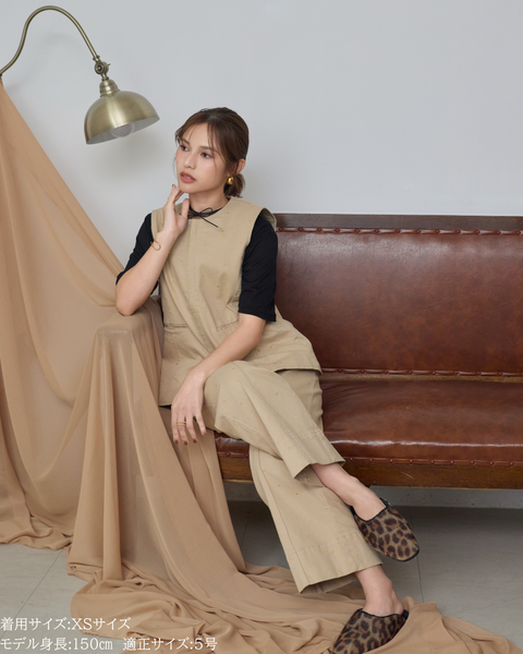 画像をギャラリービューアに読み込む, 低身長用パンツ/小柄用/低身長/小柄セットセットアップ/デニム/低身長ブランド/小柄ブランド/デニムパンツ/小柄デニム/小柄パンツ/デザインパンツ/韓国/デニムセットアップ/チノセットアップ/チノパンツ/ハート刺繍/刺繍デニム/刺繍パンツ