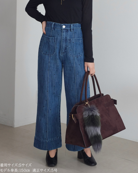 画像をギャラリービューアに読み込む, 低身長用パンツ/小柄用/低身長/小柄セットセットアップ/デニム/低身長ブランド/小柄ブランド/デニムパンツ/小柄デニム/小柄パンツ/デザインパンツ/韓国/デニムセットアップ/チノセットアップ/チノパンツ/ハート刺繍/刺繍デニム/刺繍パンツ