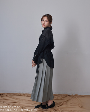 小柄ブランド/低身長ブランド/低身長/小柄/小柄シャツ/デニムシャツ/リボンシャツ/147cm/低身長コーディネート