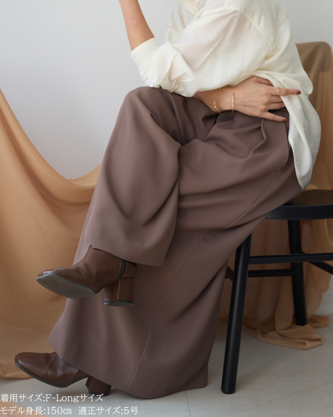 画像をギャラリービューアに読み込む, 小柄ブランド/低身長ブランド/低身長/小柄/スカンツ/スカート見え/パンツ/低身長スカンツパンツ/万能アイテム/小柄パンツ/低身長ボトムス/オールシーズン