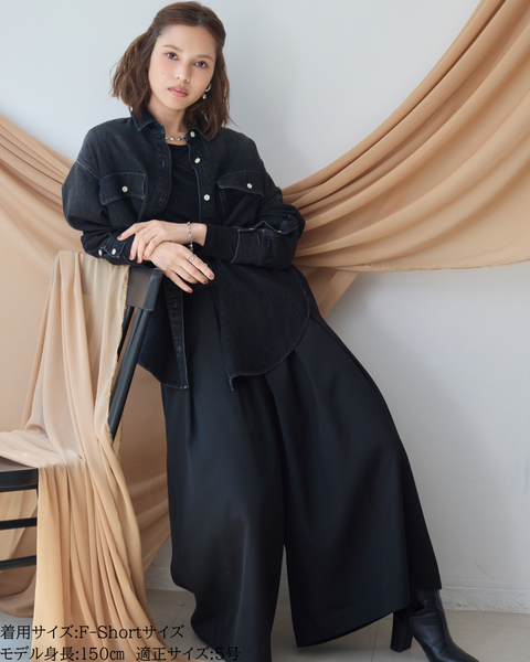 画像をギャラリービューアに読み込む, 小柄ブランド/低身長ブランド/低身長/小柄/スカンツ/スカート見え/パンツ/低身長スカンツパンツ/万能アイテム/小柄パンツ/低身長ボトムス/オールシーズン小柄ブランド/低身長ブランド/低身長/小柄/スカンツ/スカート見え/パンツ/低身長スカンツパンツ/万能アイテム/小柄パンツ/低身長ボトムス/オールシーズン