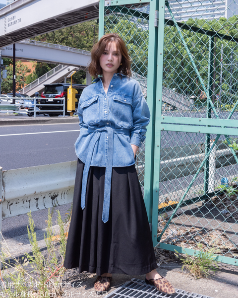 画像をギャラリービューアに読み込む, 小柄ブランド/低身長ブランド/低身長/小柄/スカンツ/スカート見え/パンツ/低身長スカンツパンツ/万能アイテム/小柄パンツ/低身長ボトムス/オールシーズン