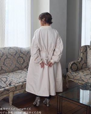 低身長向けアウター/低身長向けコート/小柄アウター/小柄コート/アウター/コート/低身長/2025AW/MA-1/MA-1ドレスコート/中綿コート