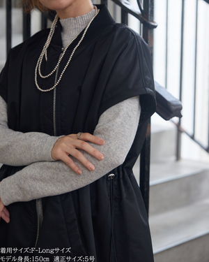 低身長向けアウター/低身長向けコート/小柄アウター/小柄コート/アウター/コート/低身長/2025AW/MA-1/MA-1ドレスコート/中綿コート