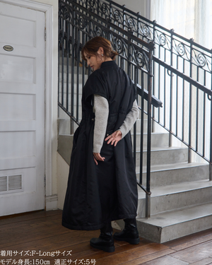 低身長向けアウター/低身長向けコート/小柄アウター/小柄コート/アウター/コート/低身長/2025AW/MA-1/MA-1ドレスコート/中綿コート