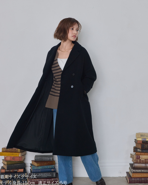 画像をギャラリービューアに読み込む, 低身長向けトップス/低身長用/小柄ワトップス/小柄用/147㎝/SSサイス/XSサイズ/ボーダーニット/ニット/低身長ニット/短丈/秋冬春/深V