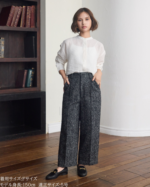 画像をギャラリービューアに読み込む, 小柄ブランド/低身長ブランド/低身長/小柄/小柄シャツ/ブラウス/ボウタイブラウス/リボンブラウス/取り外し可能/セルロース生地/上質素材/147㎝/Sサイズ