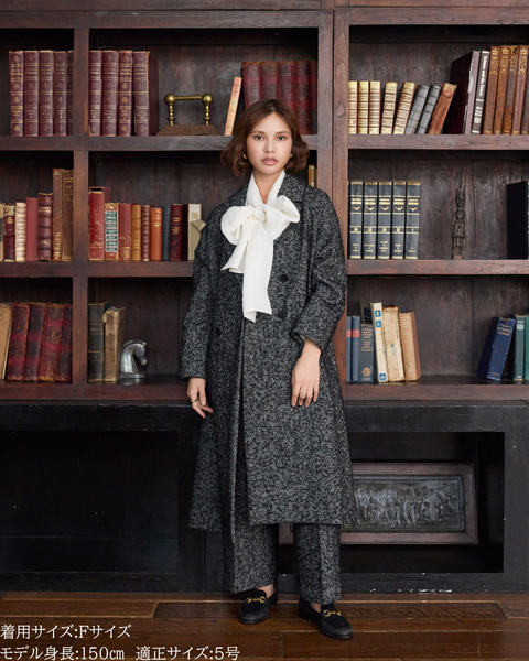 画像をギャラリービューアに読み込む, 小柄ブランド/低身長ブランド/低身長/小柄/小柄シャツ/ブラウス/ボウタイブラウス/リボンブラウス/取り外し可能/セルロース生地/上質素材/147㎝/Sサイズ