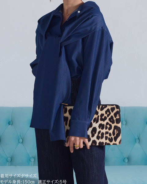 画像をギャラリービューアに読み込む, 小柄ブランド/低身長ブランド/低身長/小柄/小柄シャツ/ブラウス/ボウタイブラウス/リボンブラウス/取り外し可能/セルロース生地/上質素材/147㎝/Sサイズ