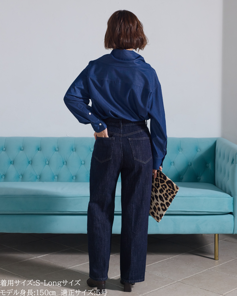 画像をギャラリービューアに読み込む, 低身長パンツ/低身長用ボトム/ボトム/デニムパンツ/小柄用/XSサイズ/SSサイズ/147㎝/低身長ブランド/低身長デニムパンツ/小柄韓国/デニム/ストレートデニム/低身長/小柄/小柄デニム