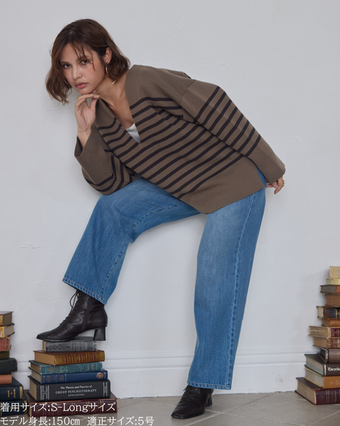 画像をギャラリービューアに読み込む, 低身長パンツ/低身長用ボトム/ボトム/デニムパンツ/小柄用/XSサイズ/SSサイズ/147㎝/低身長ブランド/低身長デニムパンツ/小柄韓国/デニム/ストレートデニム/低身長/小柄/小柄デニム