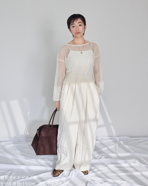 画像をギャラリービューアに読み込む, メッシュレースプルオーバー【705】