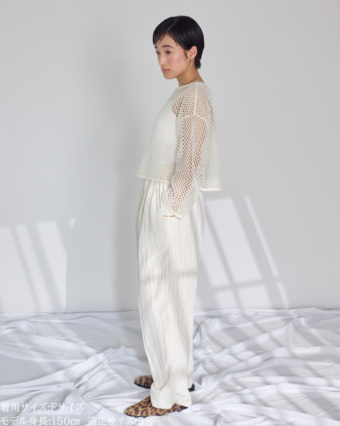 画像をギャラリービューアに読み込む, メッシュレースプルオーバー【705】