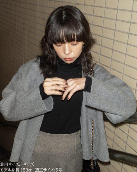 画像をギャラリービューアに読み込む, 低身長向けトップス/低身長用/小柄ワトップス/小柄用/147㎝/SSサイス/XSサイズ/インナー/タートルニット/低身長/ウール/ウールインナー