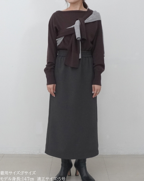 画像をギャラリービューアに読み込む, 低身長スカート/小柄スカート/低身長スカート/お直しいらず/低身長用/小柄用/低身長用ボトム/裏起毛スカート/小柄用裏起毛スカート/オフィスシーン/ウエスト楽/暖かい/裏起毛/極暖