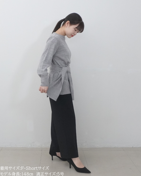 画像をギャラリービューアに読み込む, 低身長パンツ/小柄パンツ/低身長ボトムス/お直しいらず/低身長用/小柄用/低身長用ボトム/裏起毛パンツ/小柄用裏起毛パンツ/オフィスシーン/ウエスト楽/暖かい/裏起毛/極暖/イージーパンツ