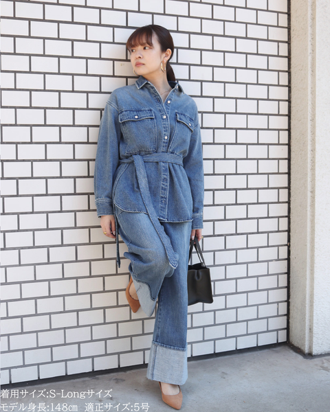 画像をギャラリービューアに読み込む, 低身長パンツ/低身長用ボトム/ボトム/デニムパンツ/小柄用/XSサイズ/SSサイズ/147㎝/低身長ブランド/低身長デニムパンツ/韓国風/小柄韓国/デニム/ロールアップデニム/低身長/小柄/小柄デニム